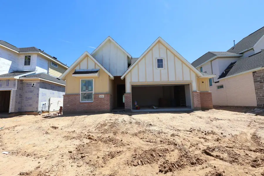 In-progress construction of a new home in Jubilee 50′, Hockley, TX (Image 6).