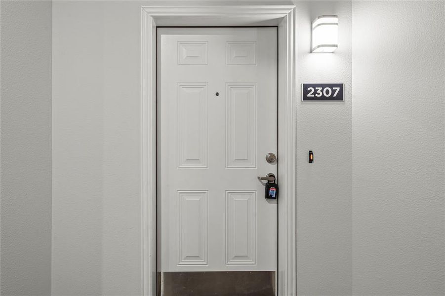 Close-up of interior finishes inside a home in , Allen (Image 18).