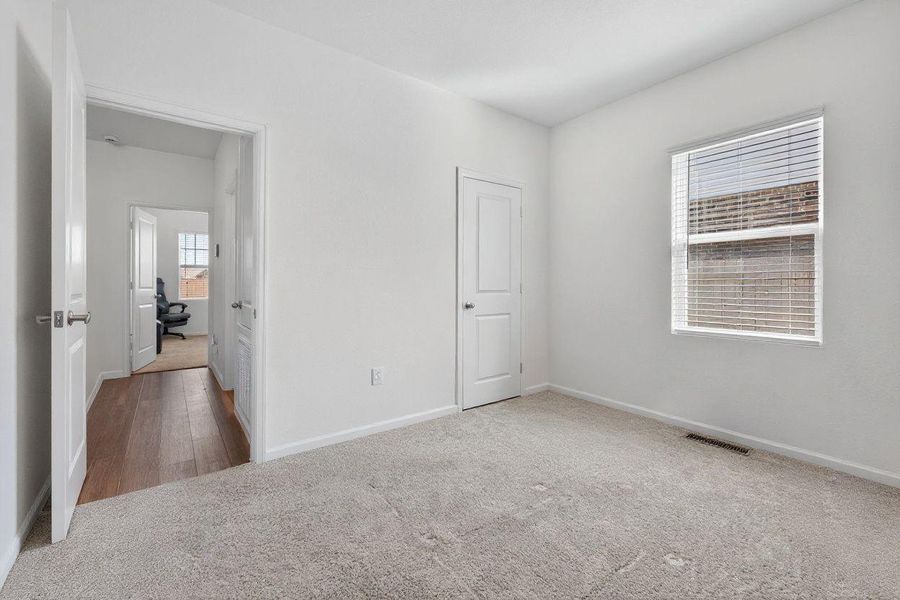 Virtually removed items from Bedroom #3