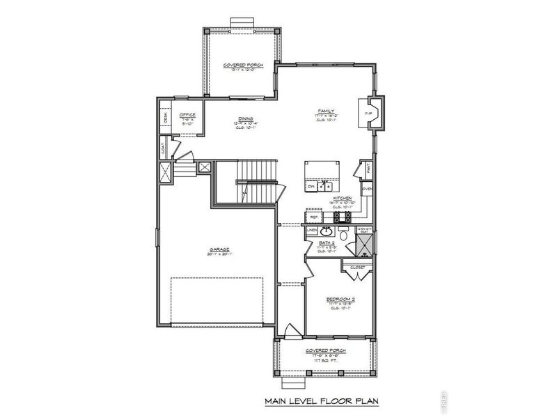 2D floor plan layout of this home in Westerly, Erie, CO (Image 5).