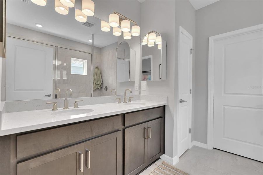 Furnished interior view inside a new home in , Nokomis (Image 5).