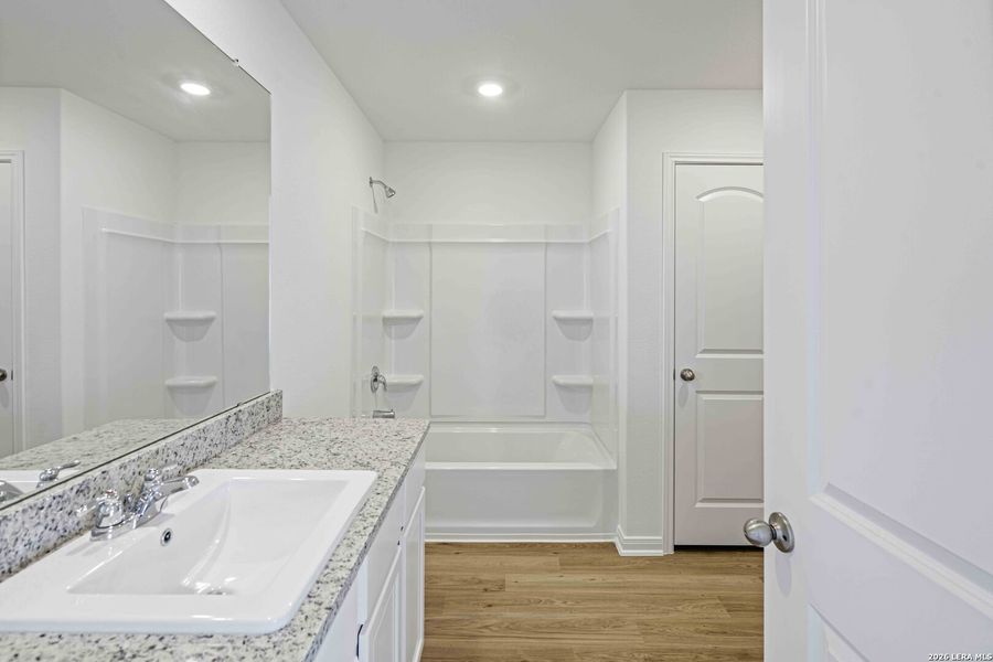 Furnished interior view inside a new home in , San Antonio (Image 3).