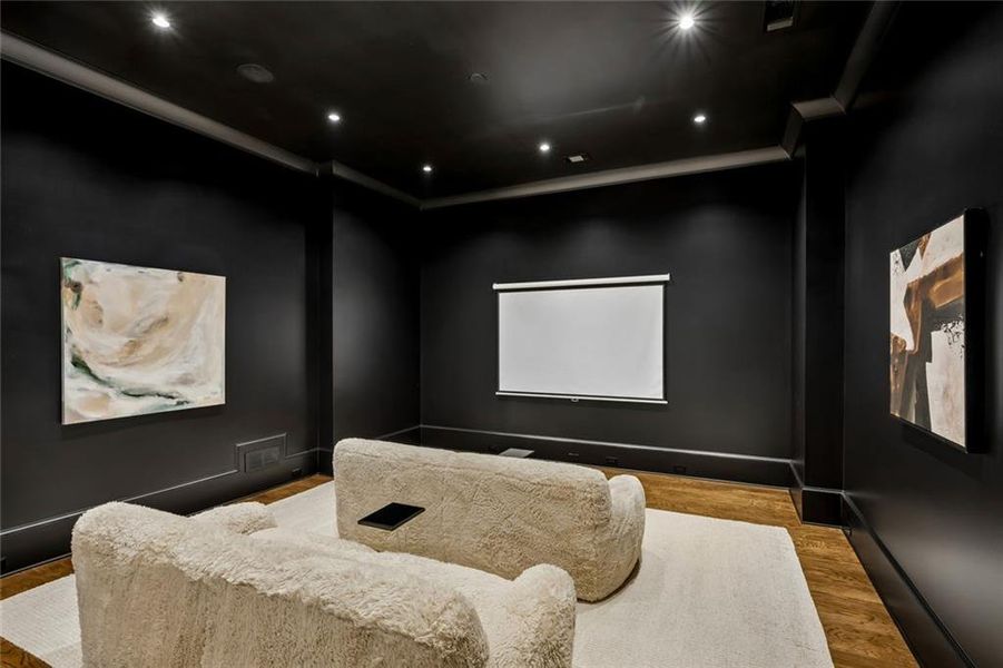 Furnished interior view inside a new home in , Atlanta (Image 10).