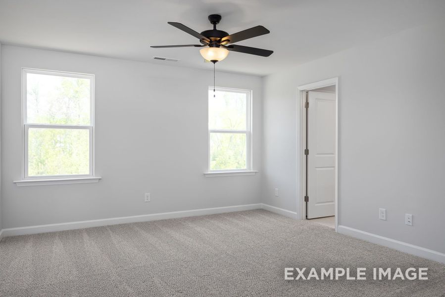 Representative unfurnished interior of a home built from the The Grace A by Davidson Homes LLC in Villas at Carpenter Woods, Durham (Image 31). Representative unfurnished interior of a home built from the The Grace A by Davidson Homes LLC in Villas at Carpenter Woods, Durham (Image 31).