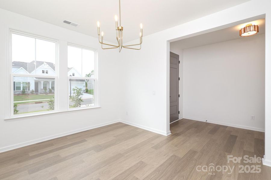 Spacious, unfurnished interior of a new home in Estates at Sugar Creek, Indian Land (Image 15).