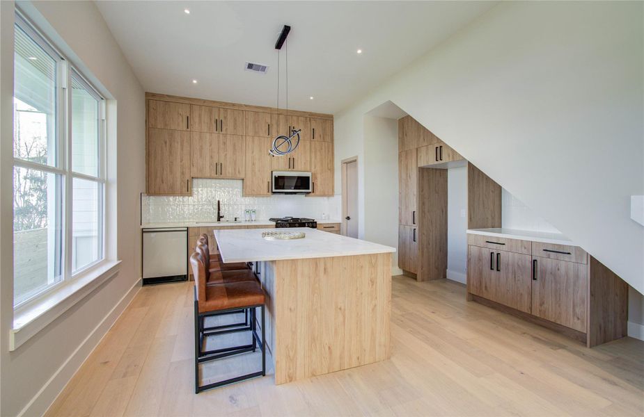 Furnished interior view inside a new home in , Houston (Image 18).