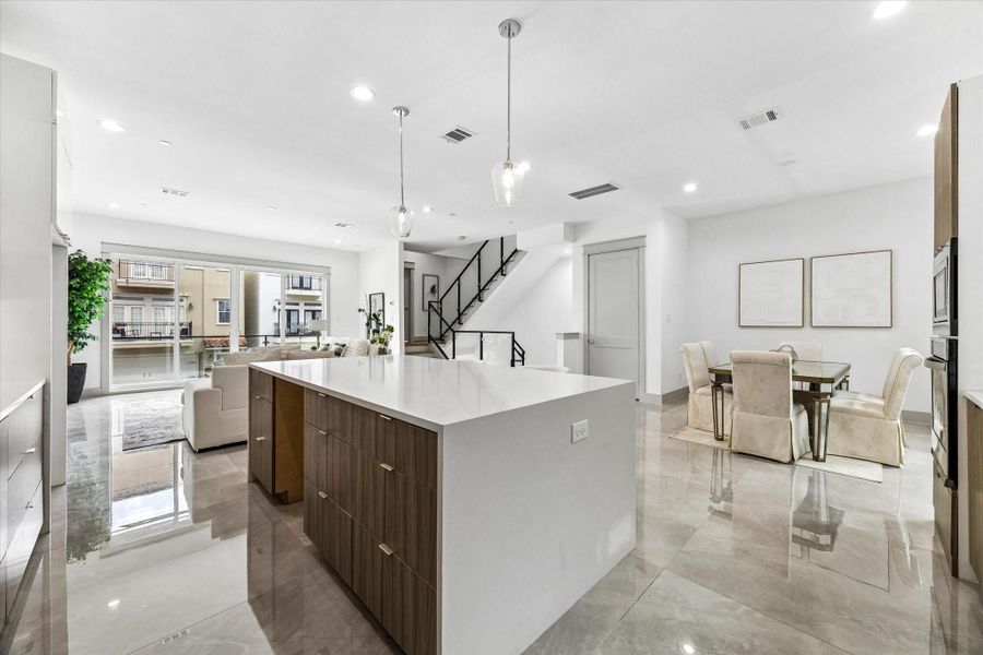 Furnished interior view inside a new home in , Houston (Image 12).