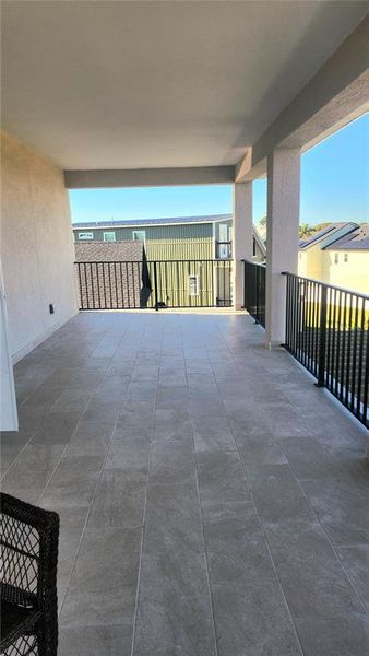 Exterior details and patio area of a home in , New Port Richey (Image 36).