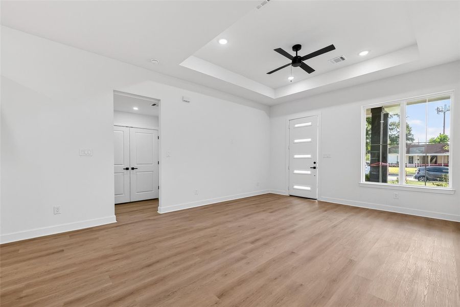 Spacious, unfurnished interior of a new home in , Houston (Image 22). Spacious, unfurnished interior of a new home in , Houston (Image 22).