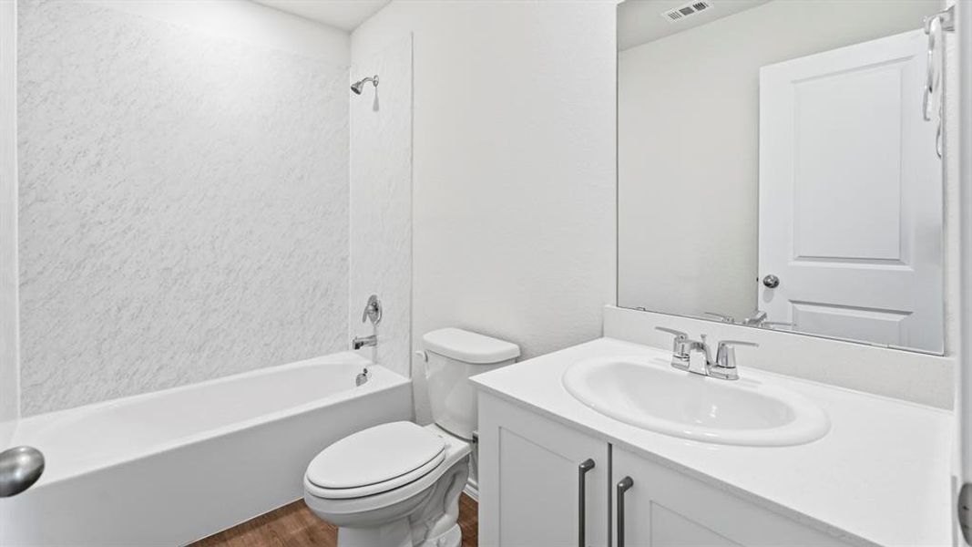 Furnished interior view inside a new home in Asher Oaks, Bonham (Image 9).