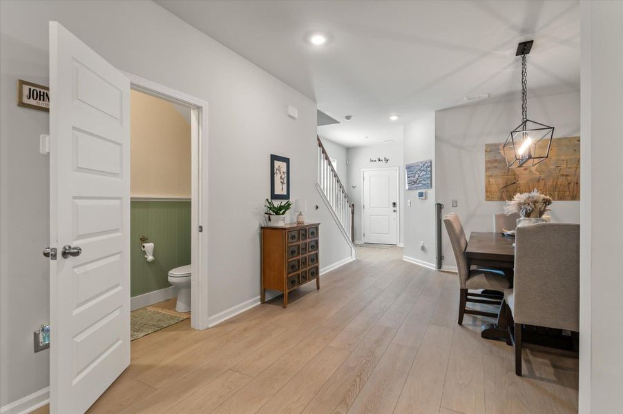 Furnished interior view inside a new home in , Johns Island (Image 31).