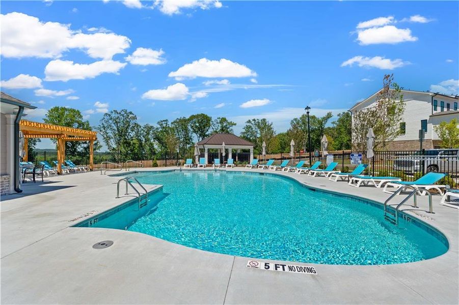 Community amenities in Palisades Townhomes, Cumming (Image 34).