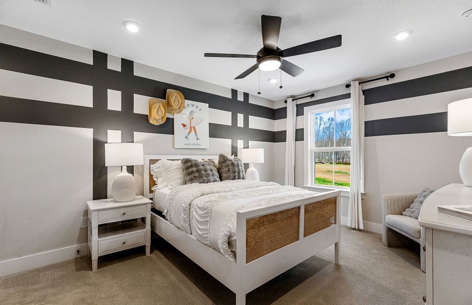 Representative furnished interior of a home built from the Woodward by Pulte Homes in Riversprings, Dacula (Image 21).