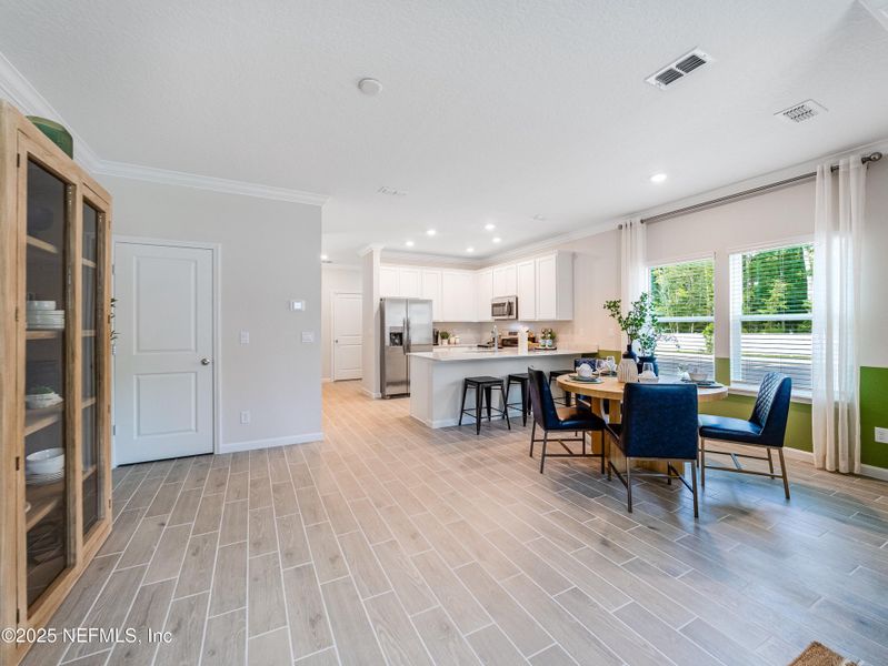 Furnished interior view inside a new home in , St. Augustine (Image 22).