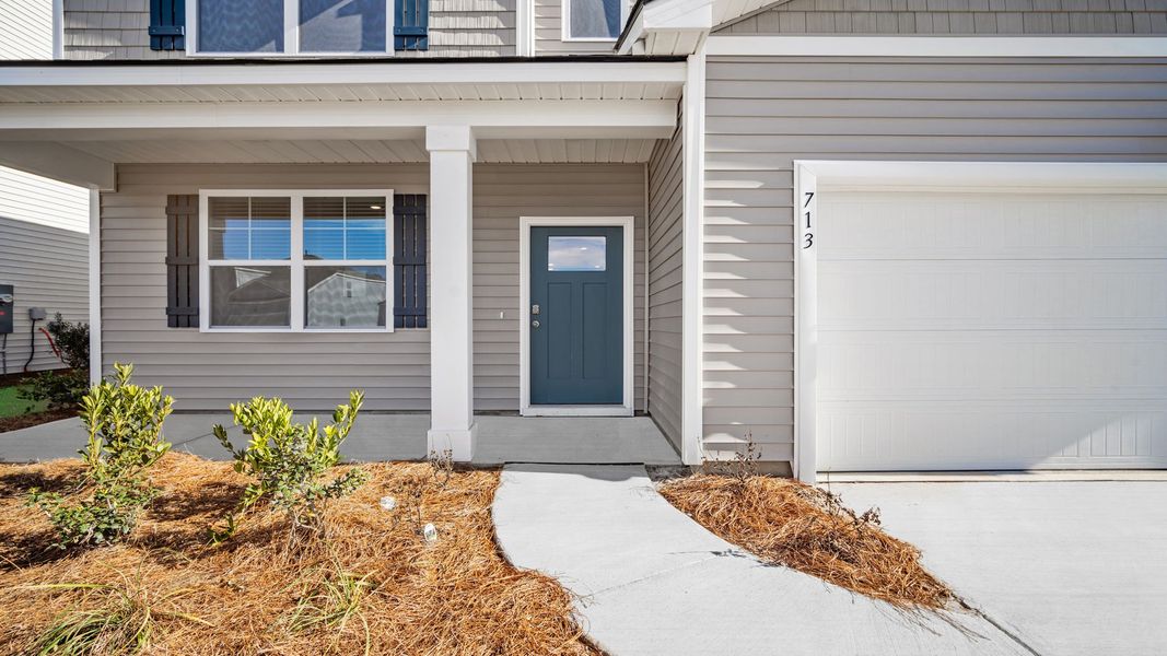 Exterior details and patio area of a home in The Retreat at East Argent, Ridgeland (Image 2).