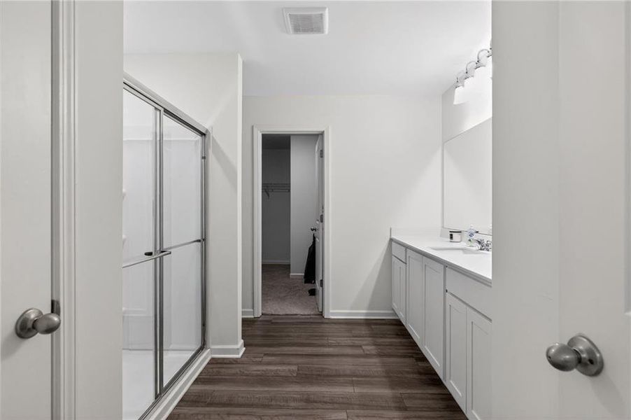 Furnished interior view inside a new home in Meriwether Place, Villa Rica (Image 13).