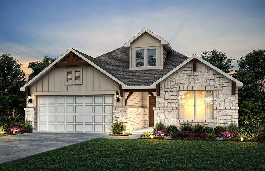 NEW CONSTRUCTION: Beautiful one-story home available at Highland Lakes. NEW CONSTRUCTION: Beautiful one-story home available at Highland Lakes.