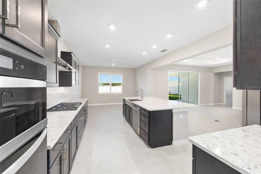 Furnished interior view inside a new home in Calesa Township, Ocala (Image 6). Furnished interior view inside a new home in Calesa Township, Ocala (Image 6).