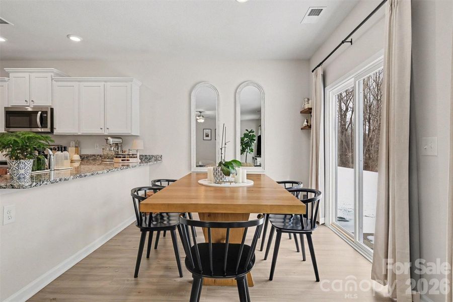 Furnished interior view inside a new home in , Gastonia (Image 11).
