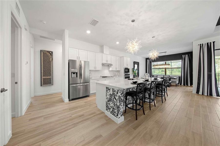 Furnished interior view inside a new home in Harbor East: Estate Homes, Port Charlotte (Image 20). Furnished interior view inside a new home in Harbor East: Estate Homes, Port Charlotte (Image 20).