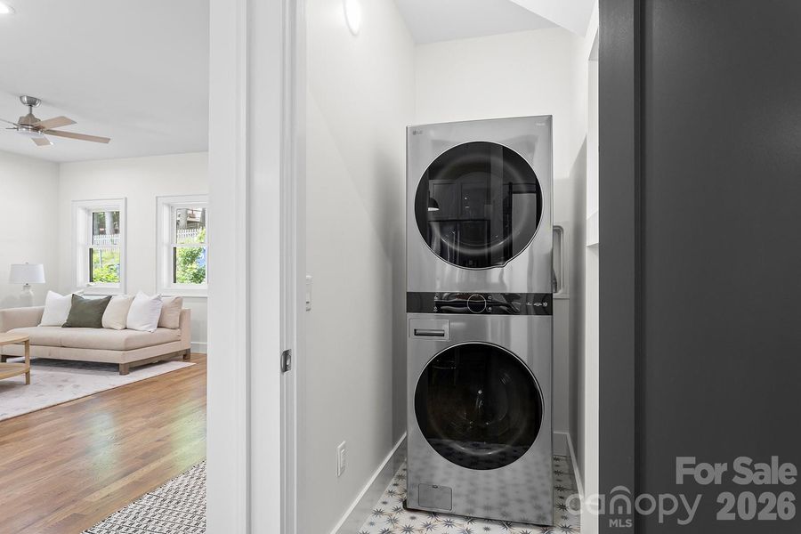 Furnished interior view inside a new home in , Asheville (Image 14).