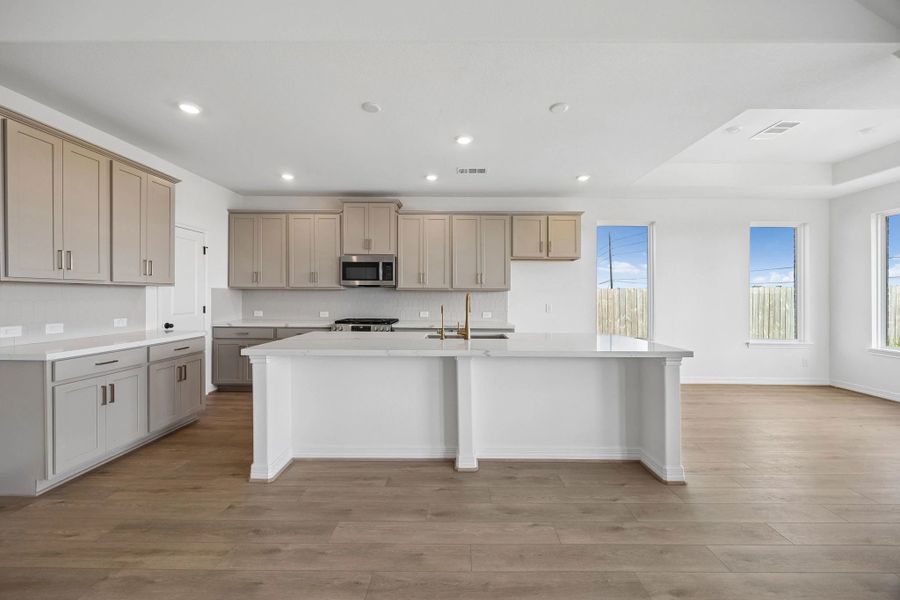 Furnished interior view inside a new home in Brookewater, Rosenberg (Image 5).
