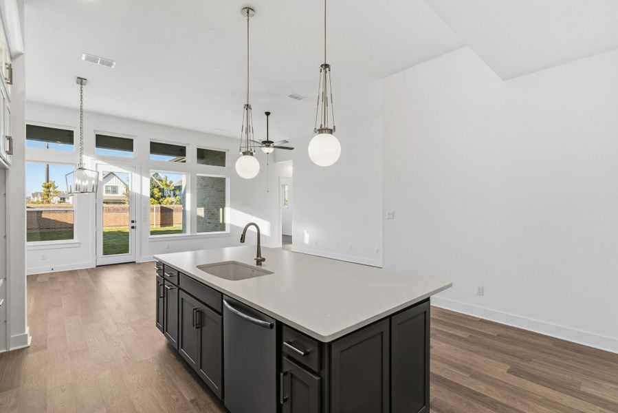 Furnished interior view inside a new home in , Katy (Image 5).