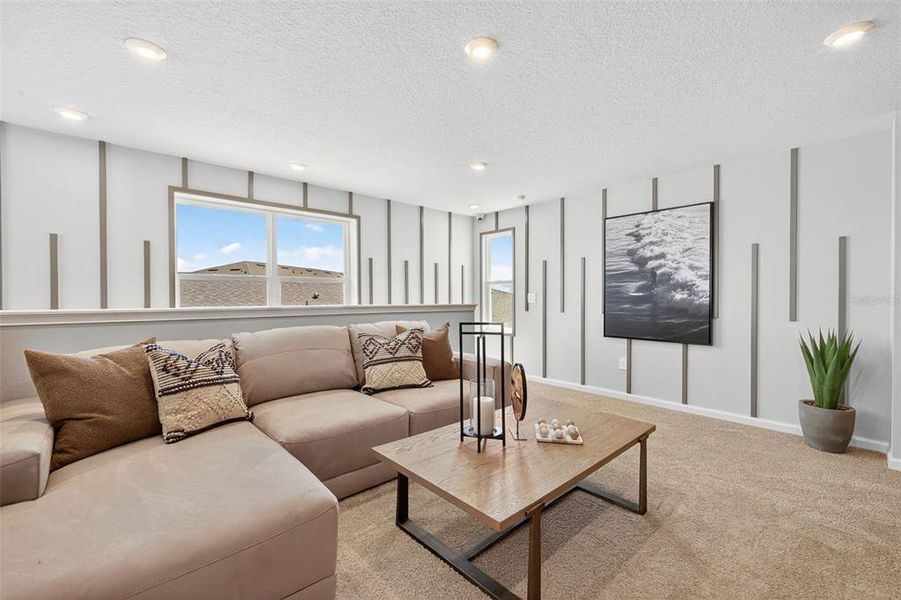 Furnished interior view inside a new home in Crosswind Ranch, Parrish (Image 10).