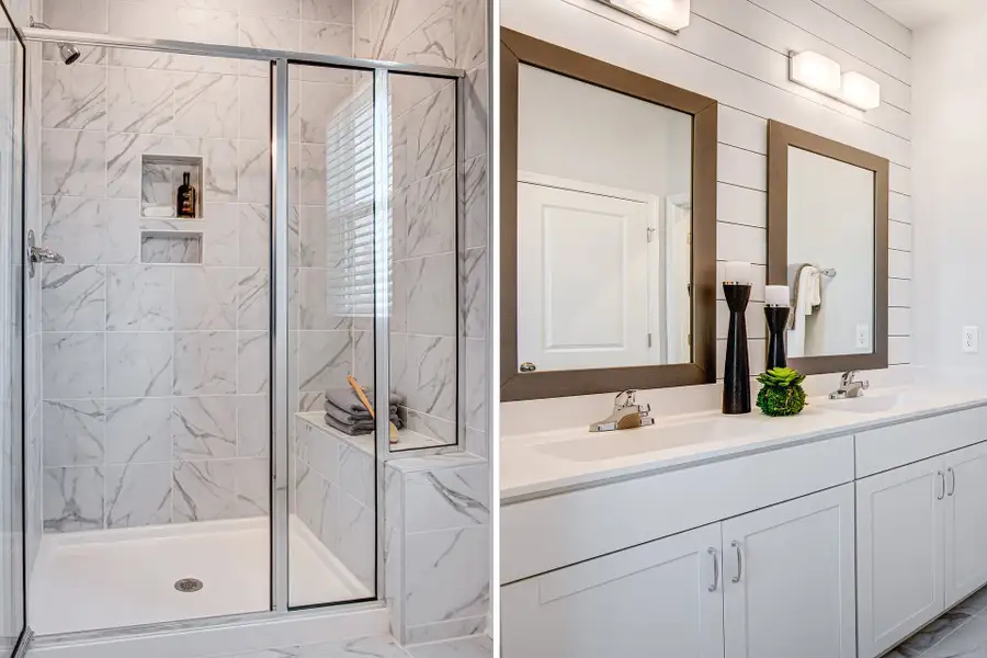Representative furnished interior of a home built from the Jordan by McKee Homes in Sandy Springs, Aberdeen (Image 7).
