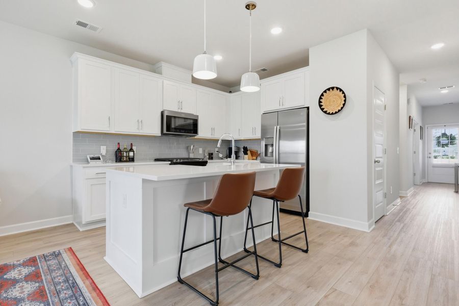 Furnished interior view inside a new home in Hammock Walk at Nexton, Summerville (Image 7). Furnished interior view inside a new home in Hammock Walk at Nexton, Summerville (Image 7).