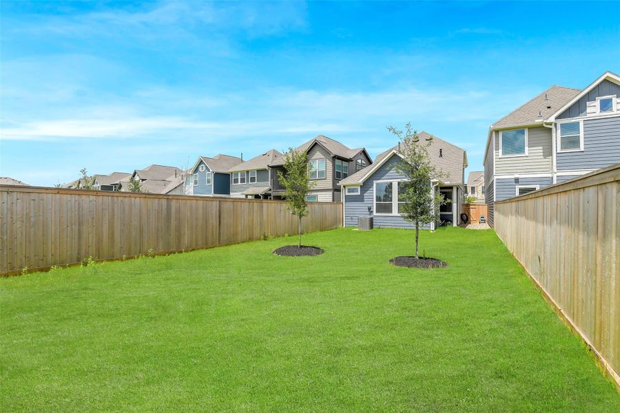 Exterior details and patio area of a home in , Cypress (Image 28).