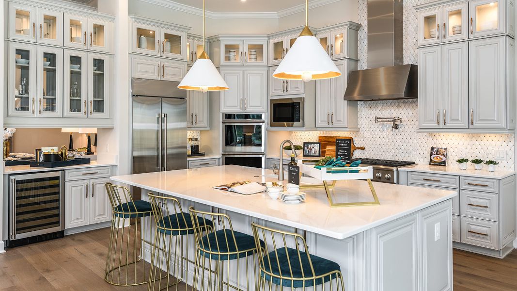 Furnished interior view inside a new home in Esplanade by the Islands, Naples (Image 8). Furnished interior view inside a new home in Esplanade by the Islands, Naples (Image 8).