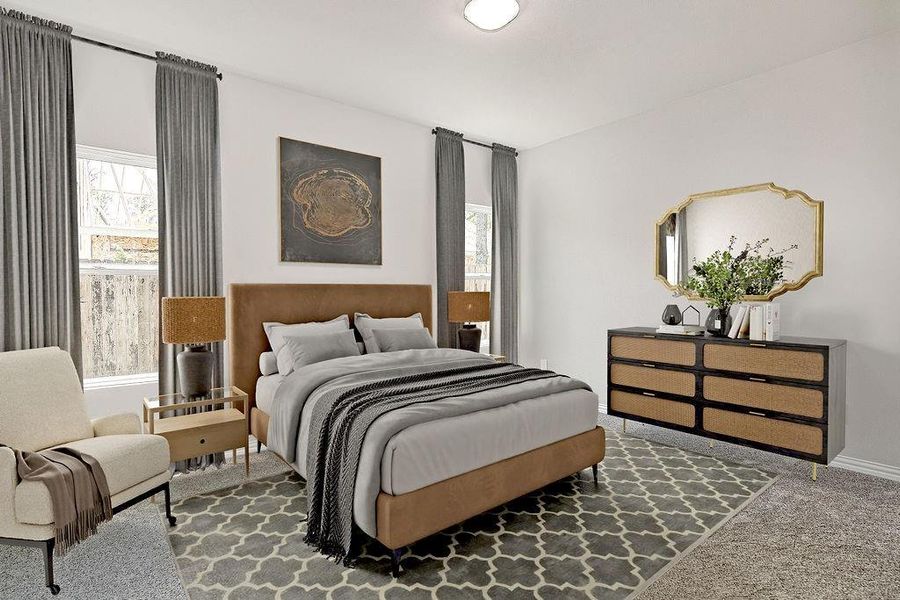 Furnished interior view inside a new home in , Fort Worth (Image 8). Furnished interior view inside a new home in , Fort Worth (Image 8).