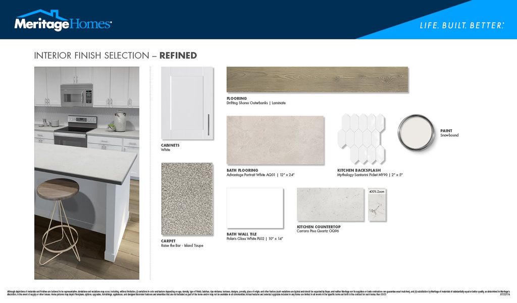 Sample of building materials used in homes in Bradford Park, Ormond Beach (Image 9).