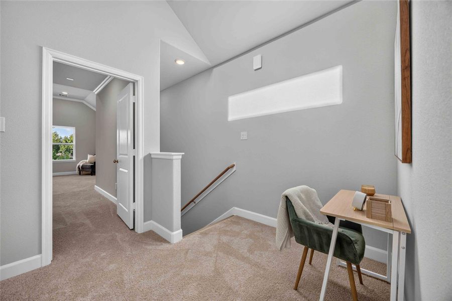 Furnished interior view inside a new home in , Houston (Image 16).