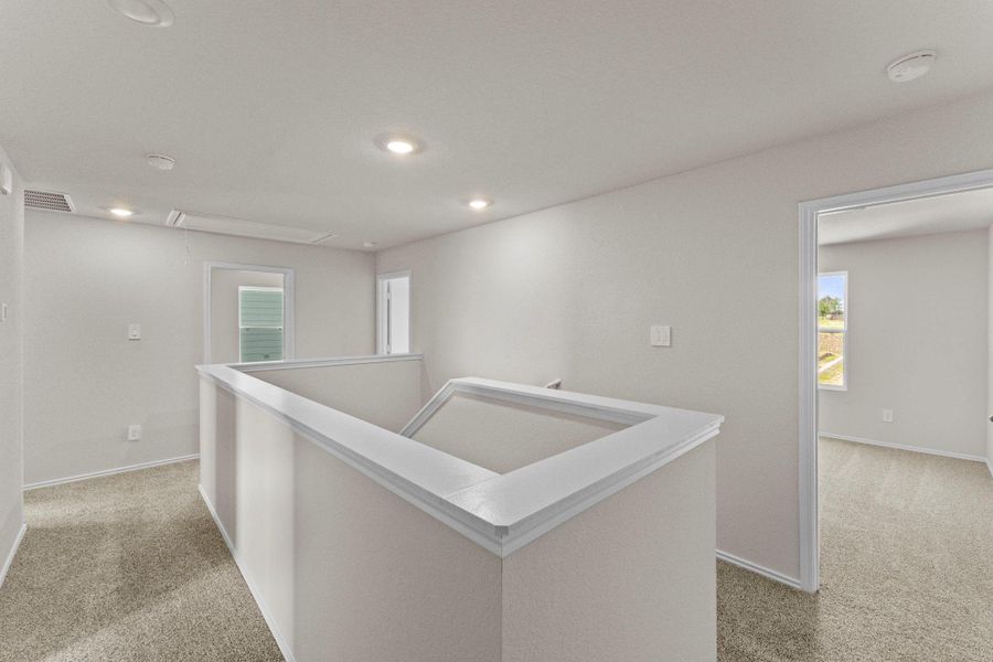 Spacious, unfurnished interior of a new home in Avenida, Converse (Image 21).