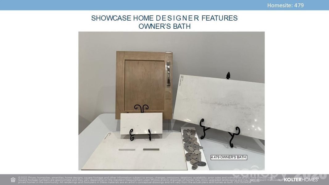 Primary En Suite Design Selections
