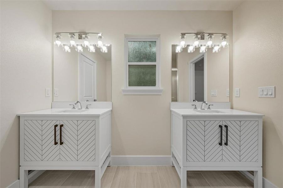 Furnished interior view inside a new home in , Denison (Image 3).