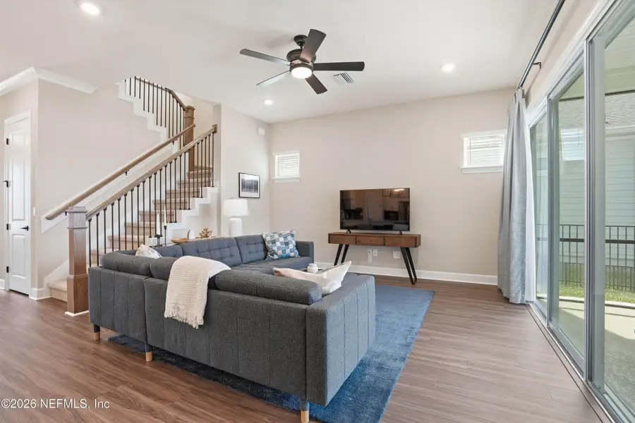Furnished interior view inside a new home in Seven Pines 50' Rear Entry, Jacksonville (Image 12).