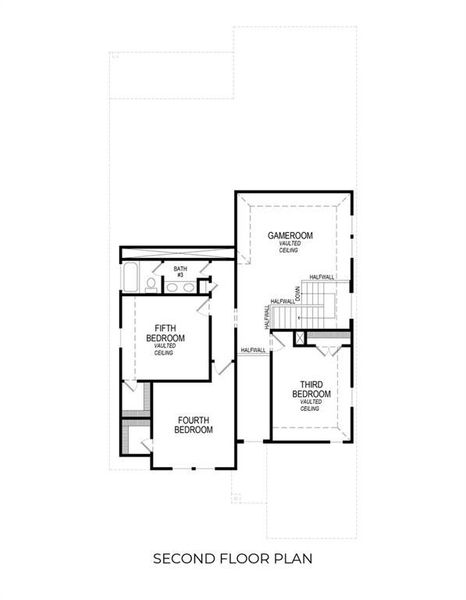 Roosevelt Select F - Second Floor Plan Roosevelt Select F - Second Floor Plan