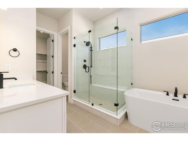 Furnished interior view inside a new home in Festival at RainDance, Windsor (Image 6).