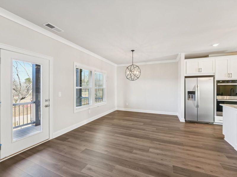 Spacious, unfurnished interior of a new home in Hemingway - Highland Series, Cumming (Image 12).