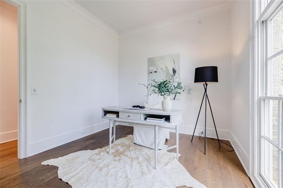 Furnished interior view inside a new home in , Canton (Image 8).