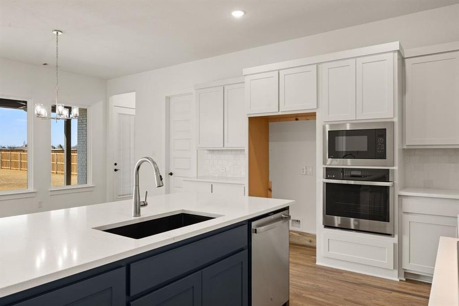 Furnished interior view inside a new home in Settlers Glen, New Fairview (Image 16).