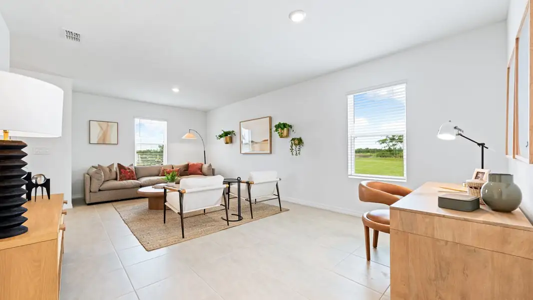 Representative furnished interior of a home built from the Seneca by Taylor Morrison in Firethorn, Parrish (Image 9).