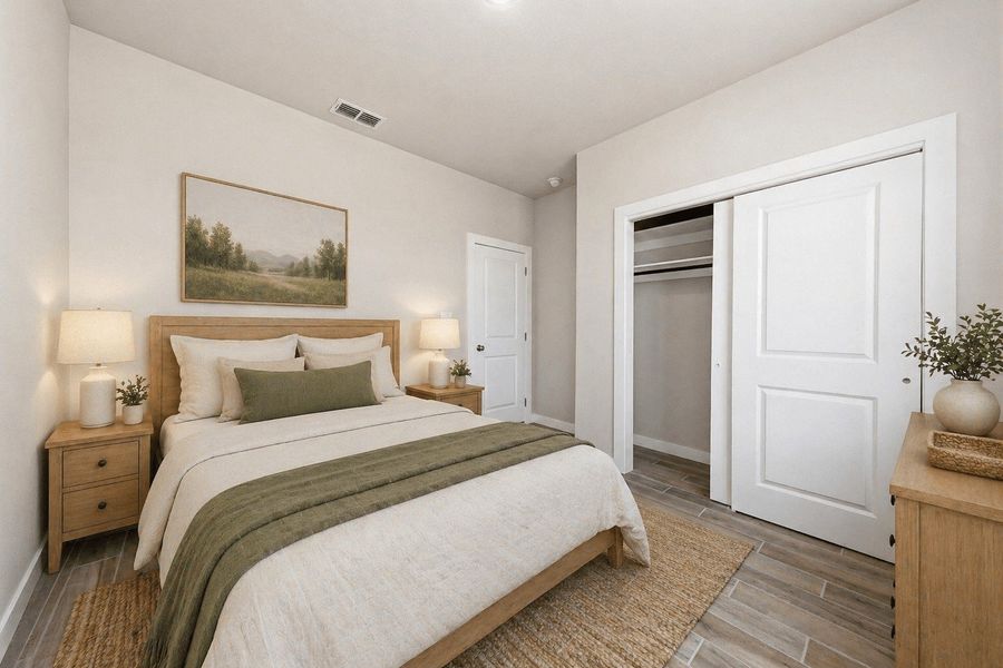 Furnished interior view inside a new home in Paloma Ranch, Harlingen (Image 11).
