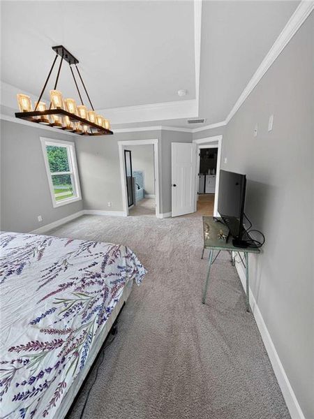 Furnished interior view inside a new home in , Gillsville (Image 24).