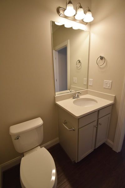 Representative furnished interior of a home built from the Cayman X by Keystone Homes NC in Trellises, High Point (Image 7).