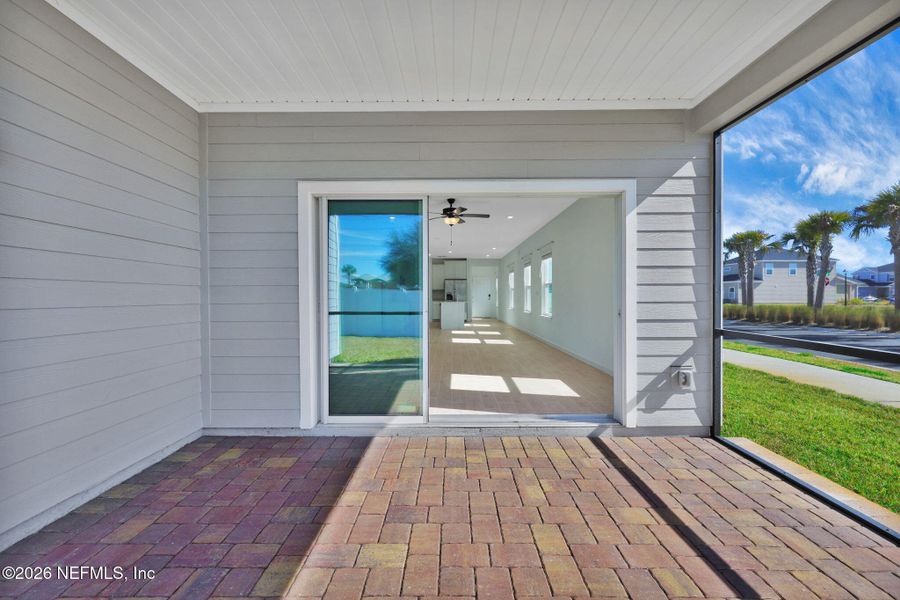 Exterior details and patio area of a home in , Jacksonville (Image 25).