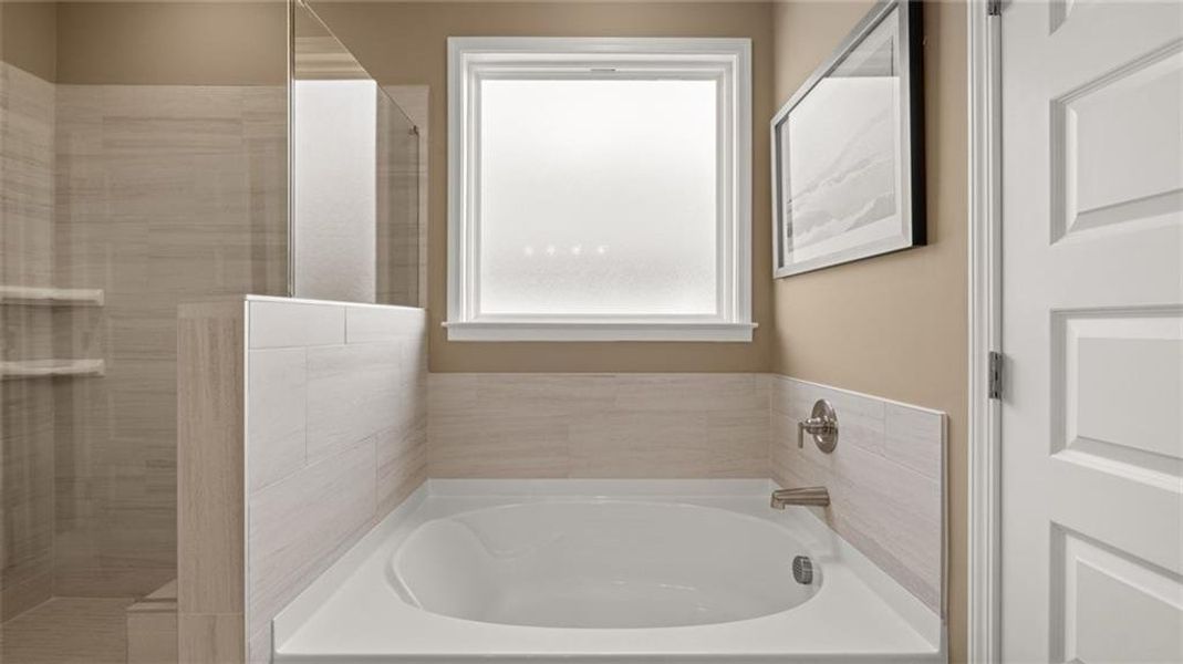 Furnished interior view inside a new home in Oak Ridge Meadows, Locust Grove (Image 22).